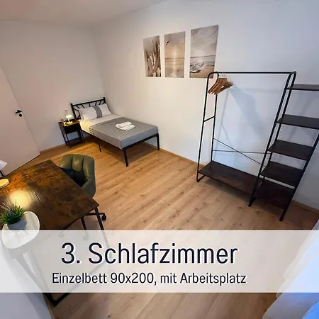 Elodi-living Fellbach, 3 Zimmer, Fuer Familien Und Geschaeftsreisen, Super Ausgestattet Mit Pkw Stellplatz Lejlighed